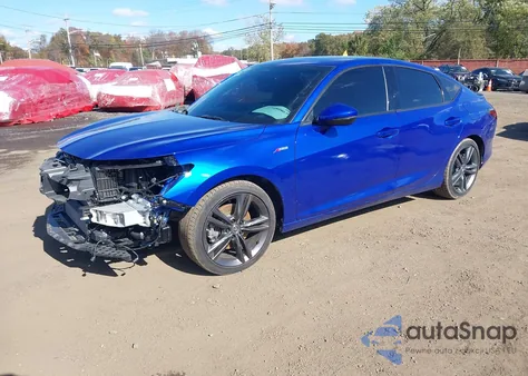 2025 Acura Integra A-Spec Technology из США, поврежденный, VIN 19UDE4G77SA000315